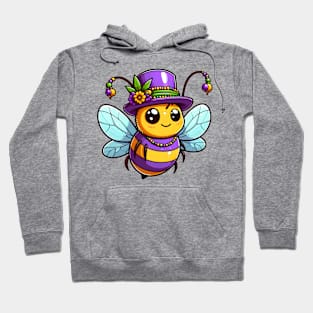 Mardi Gras Bee Hoodie